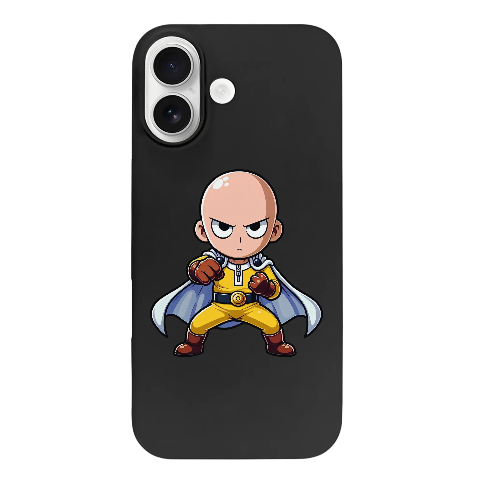 ワンパンマン グッズ サイタマ - iPhone 17 シリーズ シリコンケース 薄型 耐衝撃 指紋防止 ソフトタッチカバー 精密フィット 傷防止 保護ケース iPhone 17/17 Air/17 Pro/17 Pro Max 対応